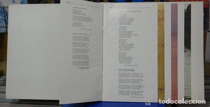 Discos de vinilo: Lluis Llach. El meu amic el mar. Ariola, ref. 25.630-I. LP - Foto 4
