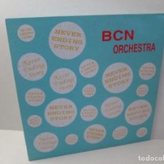 Discos de vinilo: BCN ORCHESTRA. NEVER ENDING STORY. EP VINILO. BLANCO Y NEGRO MUSIC. VER FOTOGRAFIAS ADJUNTAS