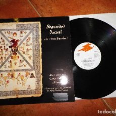 Discos de vinilo: SEGURIDAD SOCIAL AY TENOCHTITLAN MAXI SINGLE VINILO DEL AÑO 1991 GASA JOSE MANUEL CASAÑ 5 TEMAS