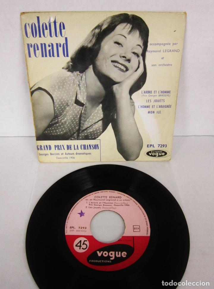 Dischi in vinile: COLETTE RANARD - L'ARBRE ET L'HOMME + 3 - EP - VOGUE 1956 GRAND PRIX FRANCE EPL 7293