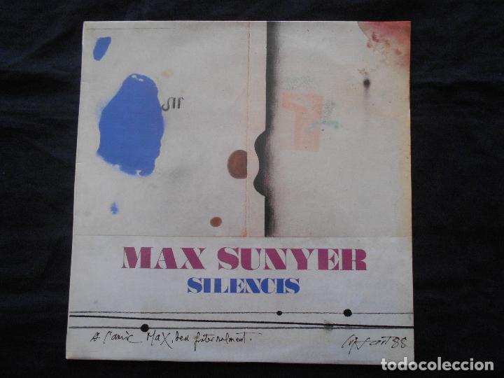 Discos de vinilo: MAX SUNYER // SILENCIS - Foto 1