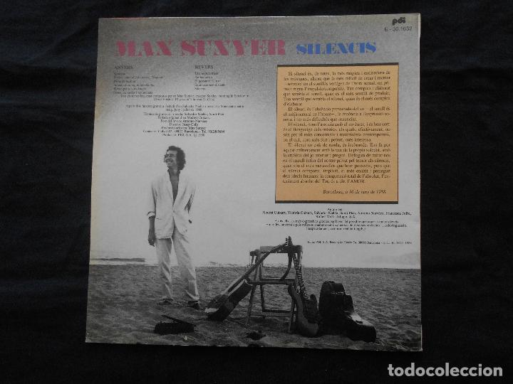 Discos de vinilo: MAX SUNYER // SILENCIS - Foto 2