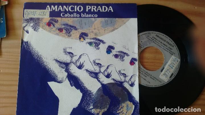 Discos de vinilo: SINGLE (VINILO) DE AMANCIO PRADA A&Ntilde;OS 80 - Foto 1