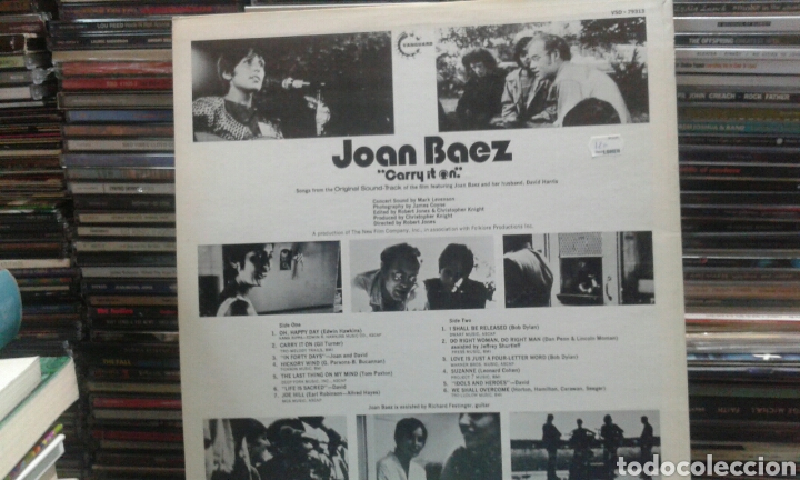 Discos de vinilo: Joan Baez - Carry it on - Foto 2