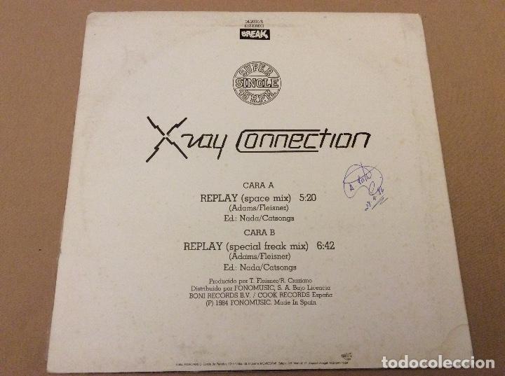 Discos de vinilo: X-Ray Connection.  Replay.  BREAK RECORDS 1984. - Foto 2