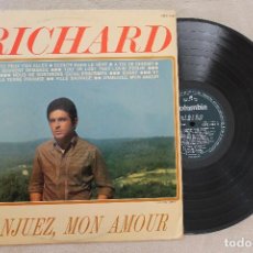 Discos de vinilo: RICHARD ANTHONY ARANJUEZ, MON AMOUR LP VINYL MADE IN FRANCE 1967. Lote 107313523
