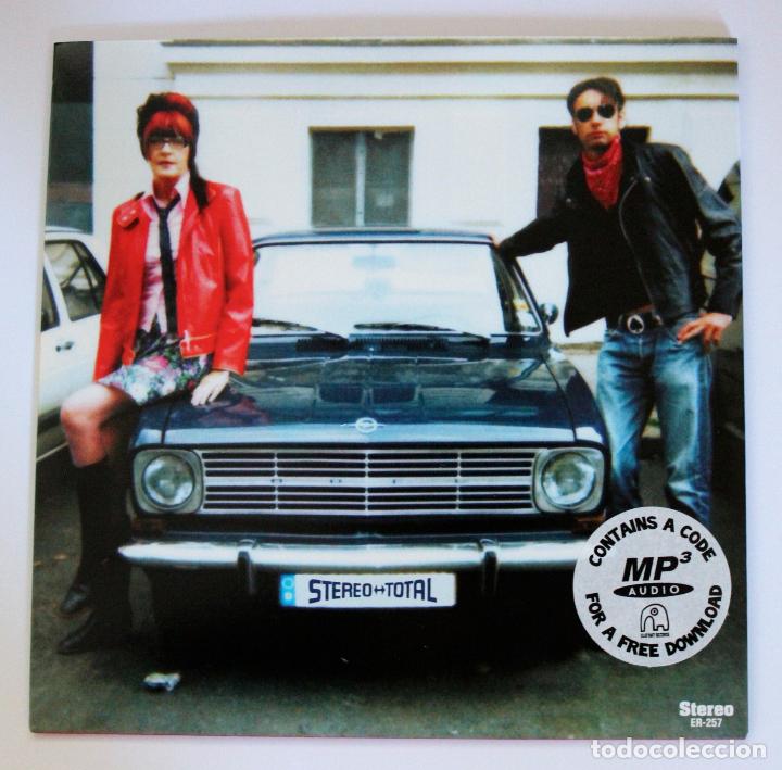 Discos de vinilo: single STEREO-TOTAL- PL&Aacute;STICO EP - Foto 3