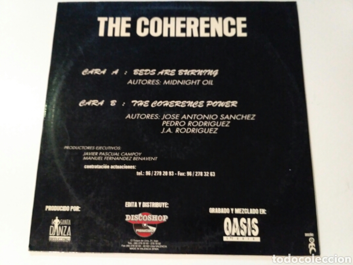 Discos de vinilo: The Coherence - Beds Are Burning - Foto 2