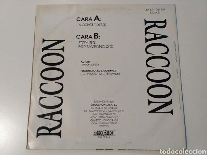 Discos de vinilo: Raccoon - Blackout - Foto 2