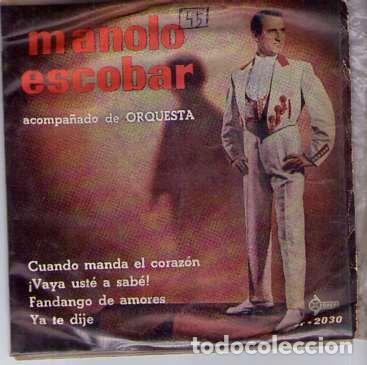 Discos de vinilo: Discos (Manolo Escobar) - Foto 1