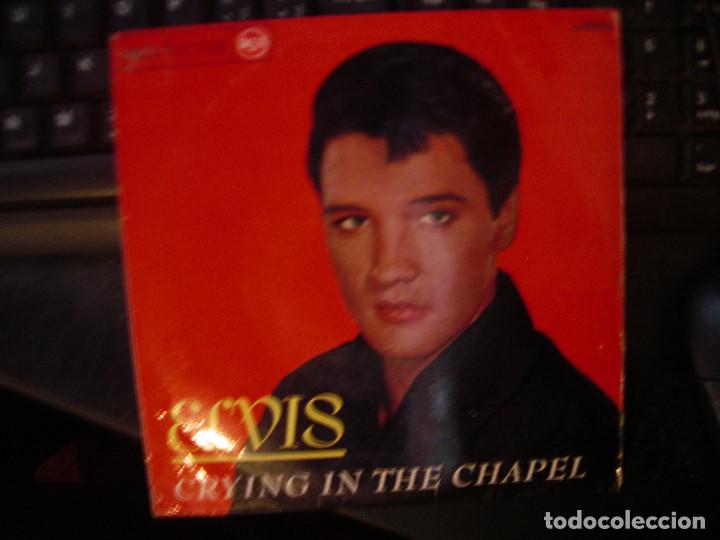 Discos de vinilo: ELVIS- CRYING IN THE CHAPEL - Foto 1