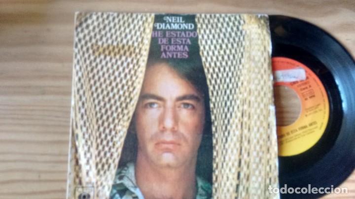 Discos de vinilo: SINGLE (VINILO) DE NEIL DIAMOND A&Ntilde;OS 70 - Foto 1
