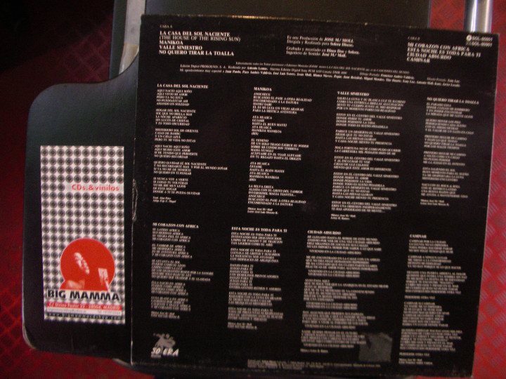 Discos de vinilo: MOLL - ESCUCHAME. LP. - Foto 2