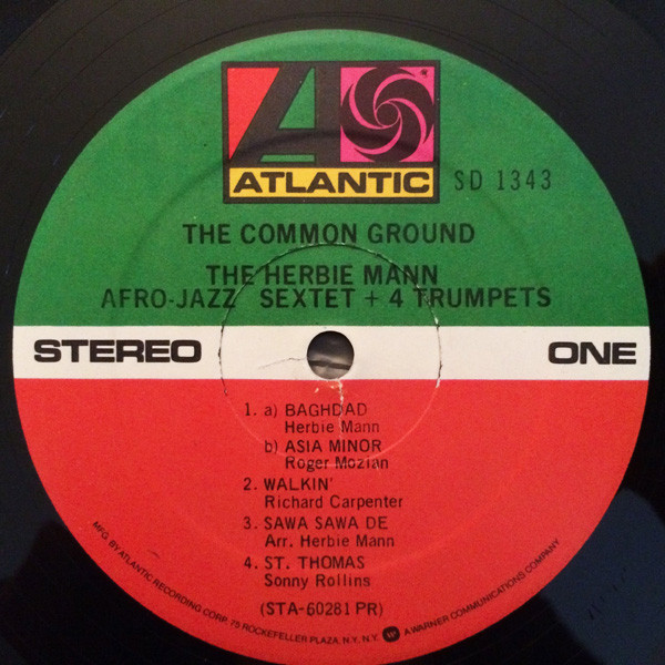 Herbie Mann The Common Ground 1960 Afro Cub Comprar Discos Lp Vinilos De Música Jazz Jazz 9349