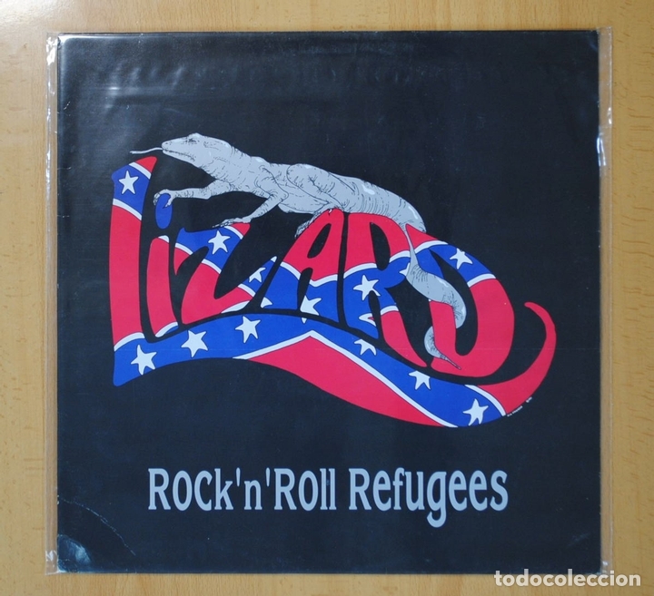 Discos de vinilo: LIZARD - ROCK N ROLL REFUGEES - LP - Foto 1