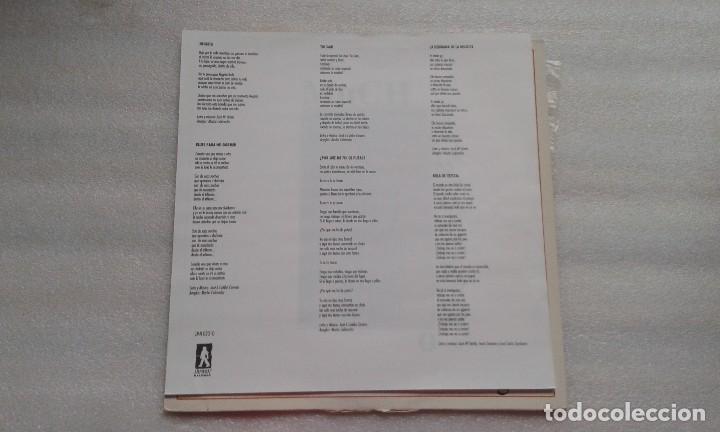 Discos de vinilo: MUCHO CALIMOCHO - NEGRITA LP 1992 - Foto 4