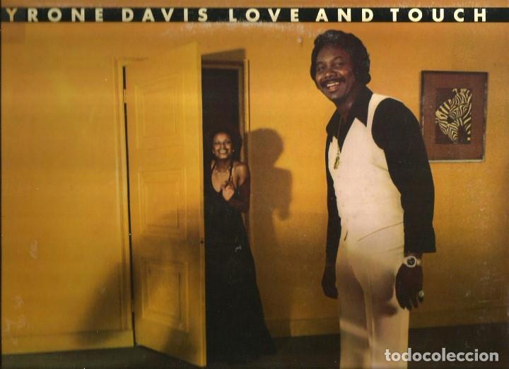 Discos de vinilo: LP TYRONE DAVIS : LOVE AND TOUCH - Foto 1