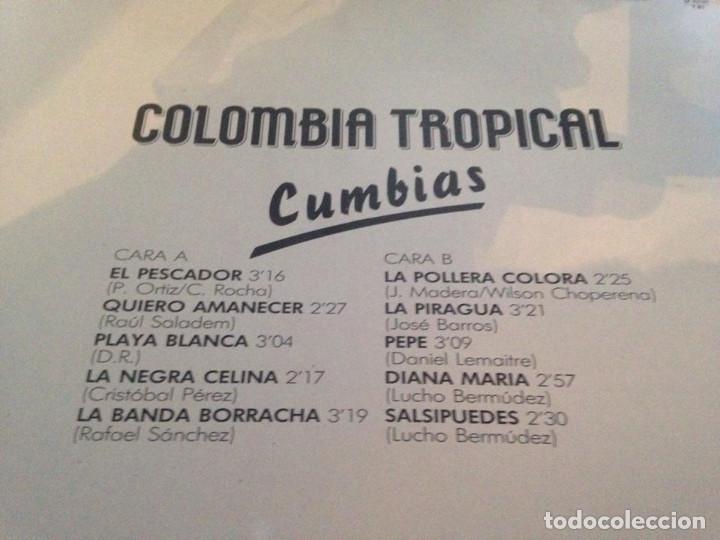 Discos de vinilo: COLOMBIA TROPICAL-cumbias- - Foto 2