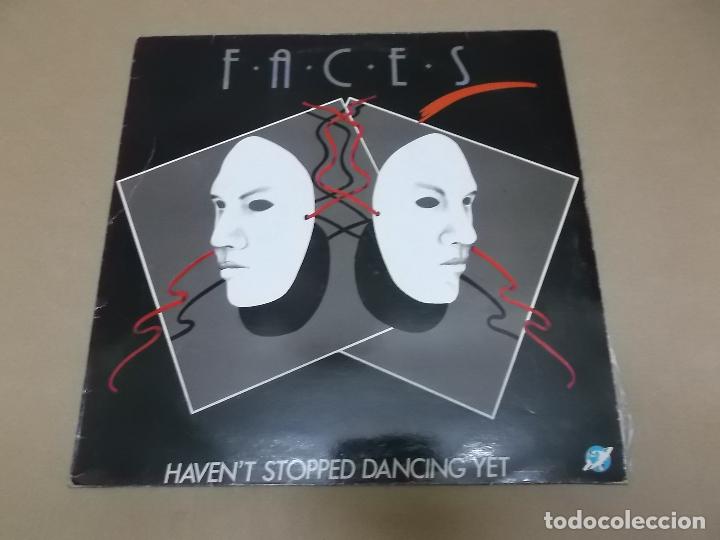 Discos de vinilo: FACES (MX) HAVEN&rsquo;T STOPPED DANCING YET (2 TRACKS) A&Ntilde;O 1986 - Foto 1