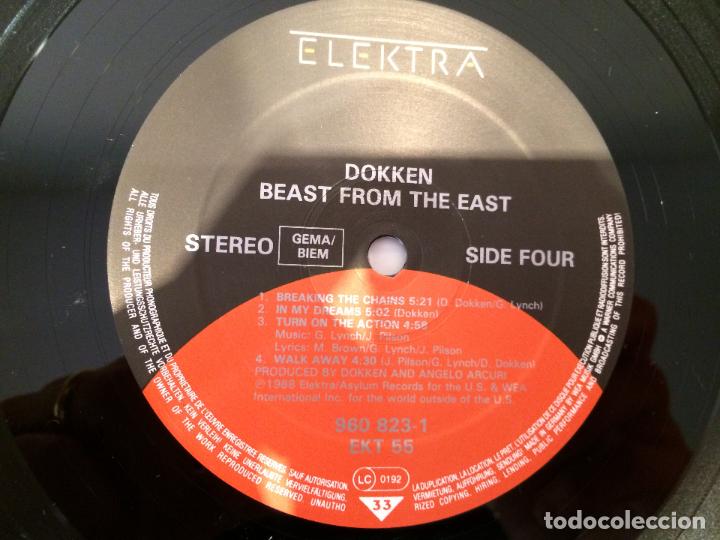 Dokken Beast From The East 19 2 X Lp Disc Sold Through Direct Sale