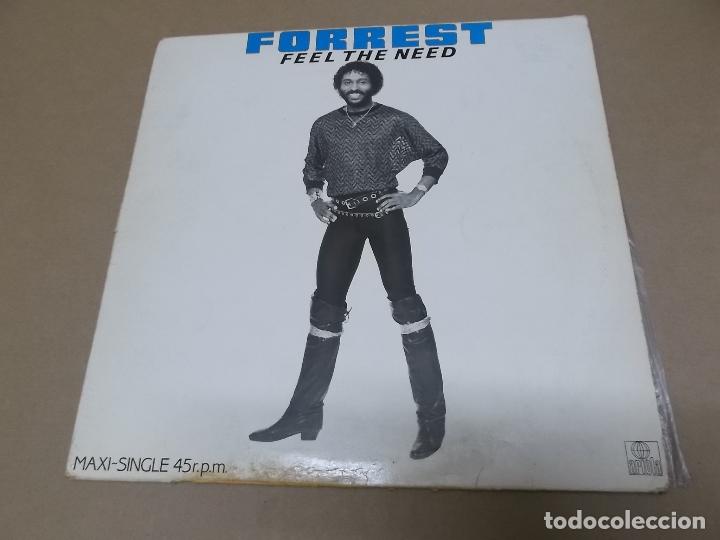 Discos de vinilo: FORREST (MX) FEEL THE NEED (2 TRACKS) A&Ntilde;O 1983 - Foto 1