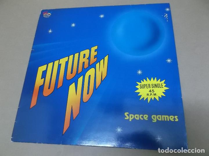 Discos de vinilo: FUTURE NOW (MX) SPACE GAMES (2 TRACKS) A&Ntilde;O 1982 - Foto 1
