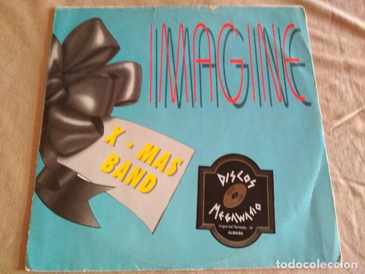 Discos de vinilo: X-mas band. Imagine. Jungle needs remix. Disco magic. - Foto 1