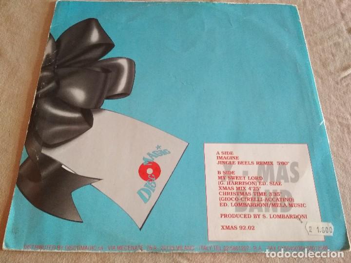 Discos de vinilo: X-mas band. Imagine. Jungle needs remix. Disco magic. - Foto 2