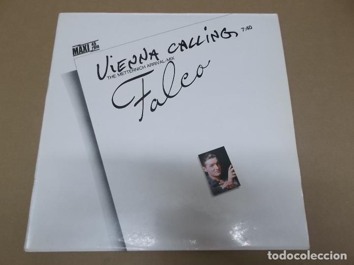 Discos de vinilo: FALCO (MX) VIENNA CALLING +2 TRACKS A&Ntilde;O 1985 - Foto 1