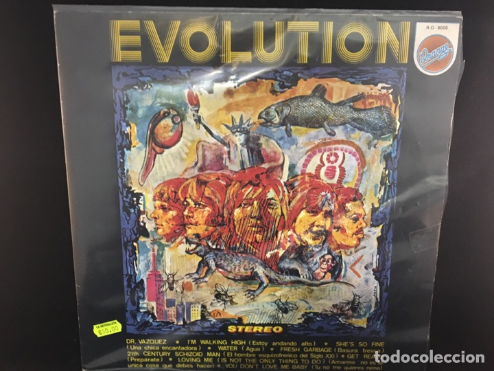 Discos de vinilo: Evolution - s/t - Lp edici&oacute;n espa&ntilde;ola - Foto 1