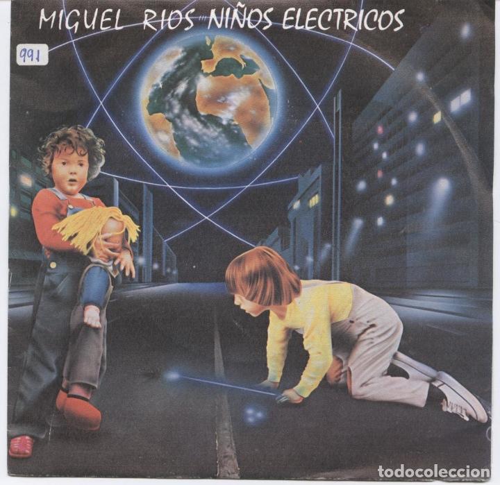Vinyl-Schallplatten: Miguel Rios_Ni&ntilde;os Electricos/La ruleta Ruso-Americana_Vinilo Single 7''_1984 COMO NUEVO!!!