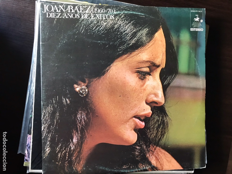 Discos de vinilo: Joan Baez ( 1.960-70). Diez a&ntilde;os de &eacute;xitos - Foto 1