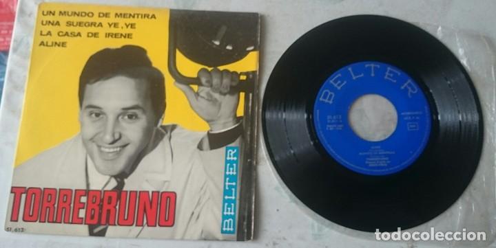 Discos de vinilo: TORREBRUNO: Aline + 3 (Belter 1966) - Foto 1