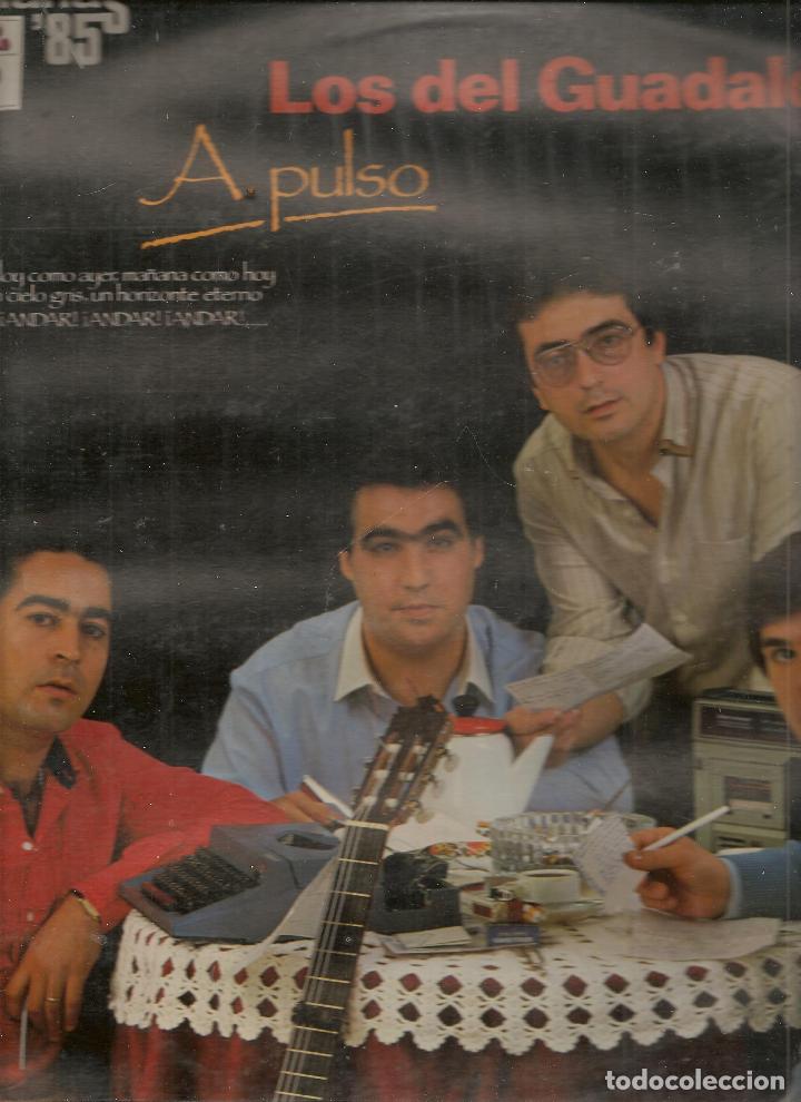 Discos de vinilo: DISCOS LP: LOS DEL GUADALQUIVIR. A PULSO. (ST/C1) - Foto 1