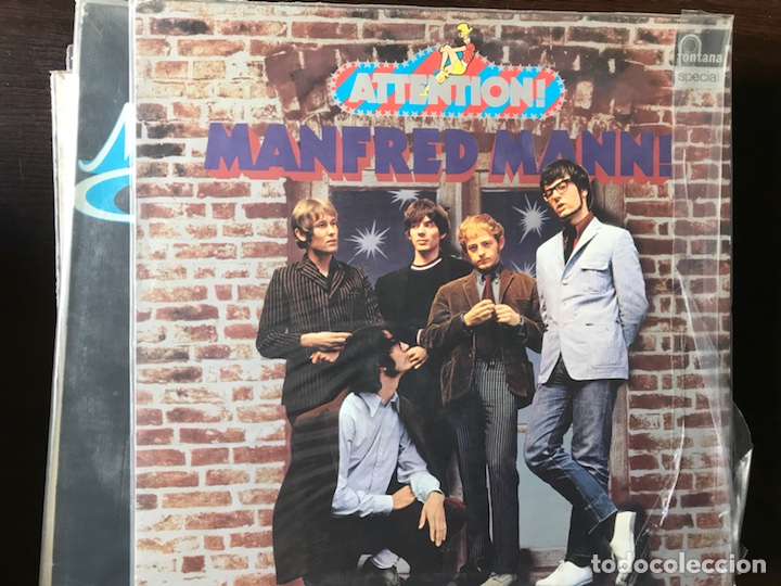 Discos de vinilo: Attention!. Manfred Mann - Foto 1