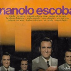 Discos de vinilo: MANOLO ESCOBAR EXITOS LP VINILO VINYL 12 1971 G G BELTER SPANISH EDITION. Lote 107926439