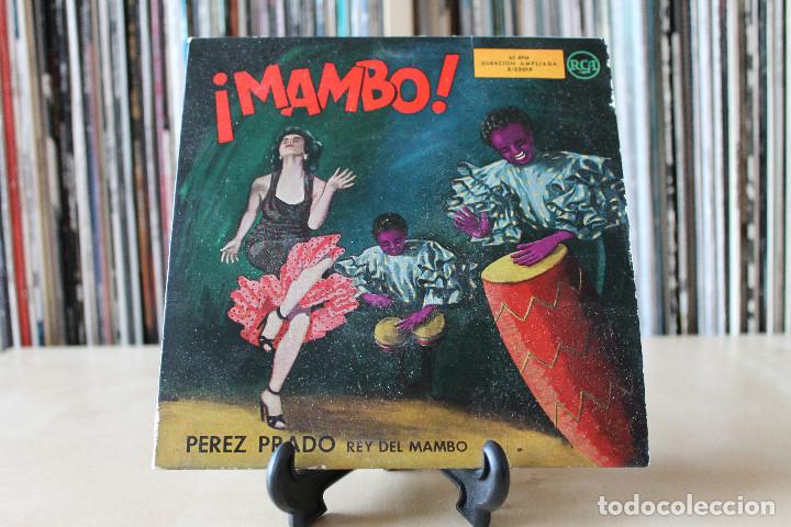Discos de vinilo: PEREZ  PRADO -EP- MAMBO + 3 SPAIN 50S - Foto 1