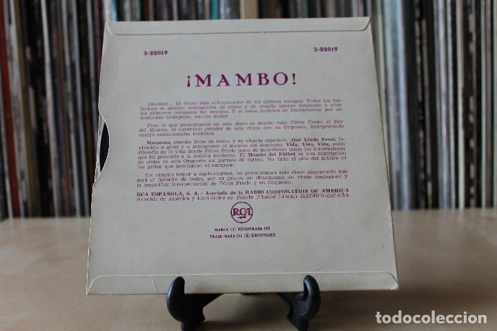Discos de vinilo: PEREZ  PRADO -EP- MAMBO + 3 SPAIN 50S - Foto 2