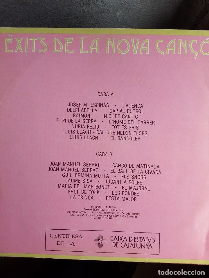 Discos de vinilo: &Egrave;XITS DE LA NOVA CAN&Ccedil;&Oacute; - SERRAT, LLACH, RAIMON , ETC. - Foto 2