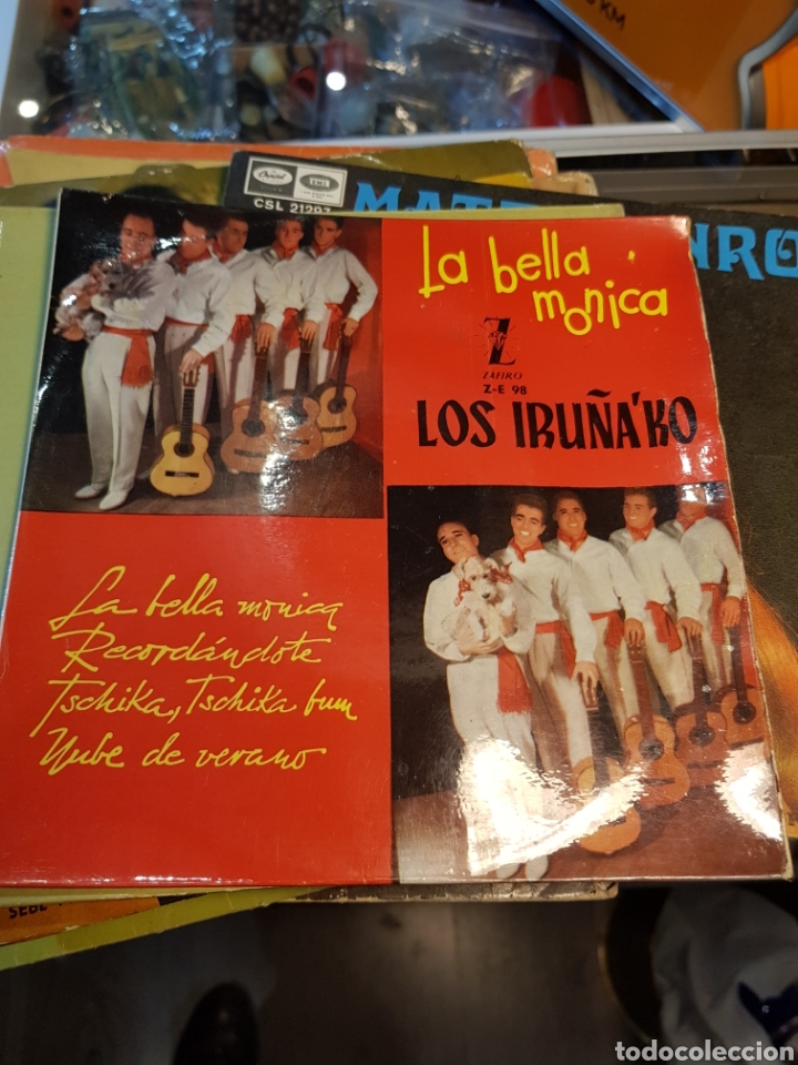 Discos de vinilo: Los iru&ntilde;ako la bella M&oacute;nica - Foto 1