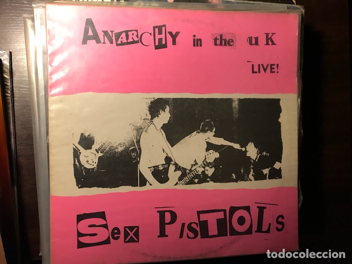 Anarchy In The Uk. Live!. Sex Pistols - Comprar Discos LP Vinilos De ...