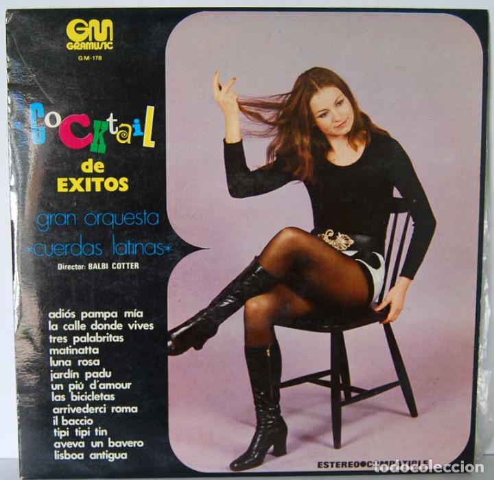 Discos de vinilo: Cocktail de Exitos. Gran Orquesta Cuerdas Latinas - Foto 1