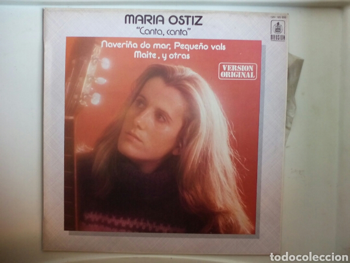 Discos de vinilo: LP MARIA OSTIZ. CANTA CANTA. - Foto 1