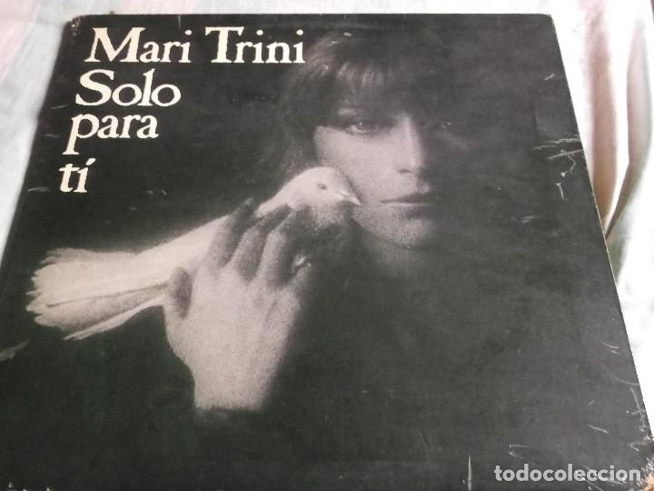 Discos de vinilo: MARI TRINI-SOLO PARA TI - Foto 1