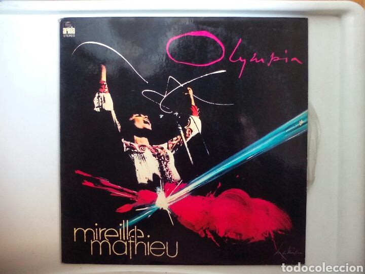 Discos de vinilo: LP VINILO MIREILLE MATHIEU. OLYMPIA. - Foto 1