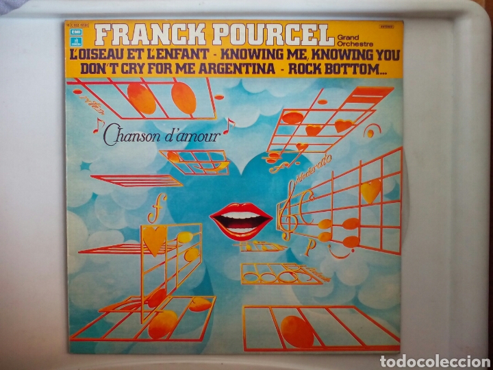 Discos de vinilo: LP FRANCK POURCEL CHASON D AMOUR - Foto 1
