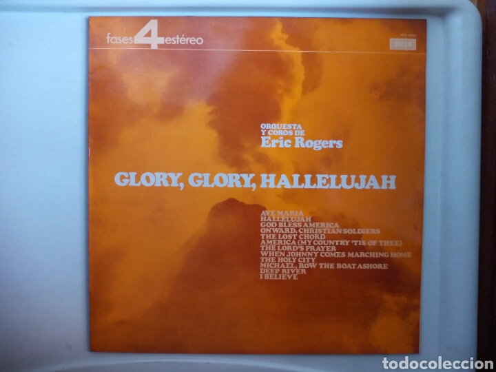 Discos de vinilo: LP ERIC ROGERS GLORY GLORY HALLELUJAH - Foto 1