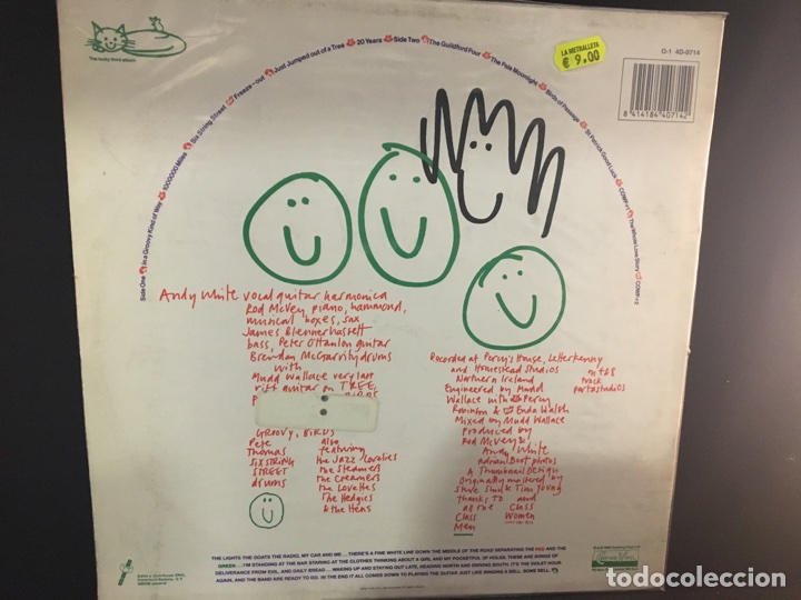 Discos de vinilo: Andy White - himself - Lp - Foto 2