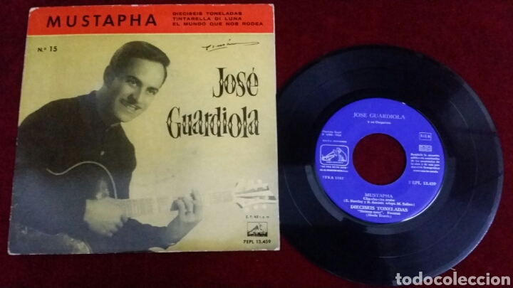 Discos de vinilo: Jose Guardiola y su orquesta (Mustapha) - Foto 1