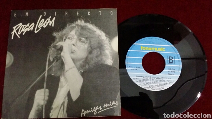 Discos de vinilo: Rosa Le&oacute;n (amigas mias) - Foto 1